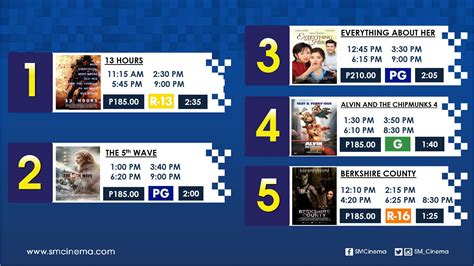 sm east movie schedule